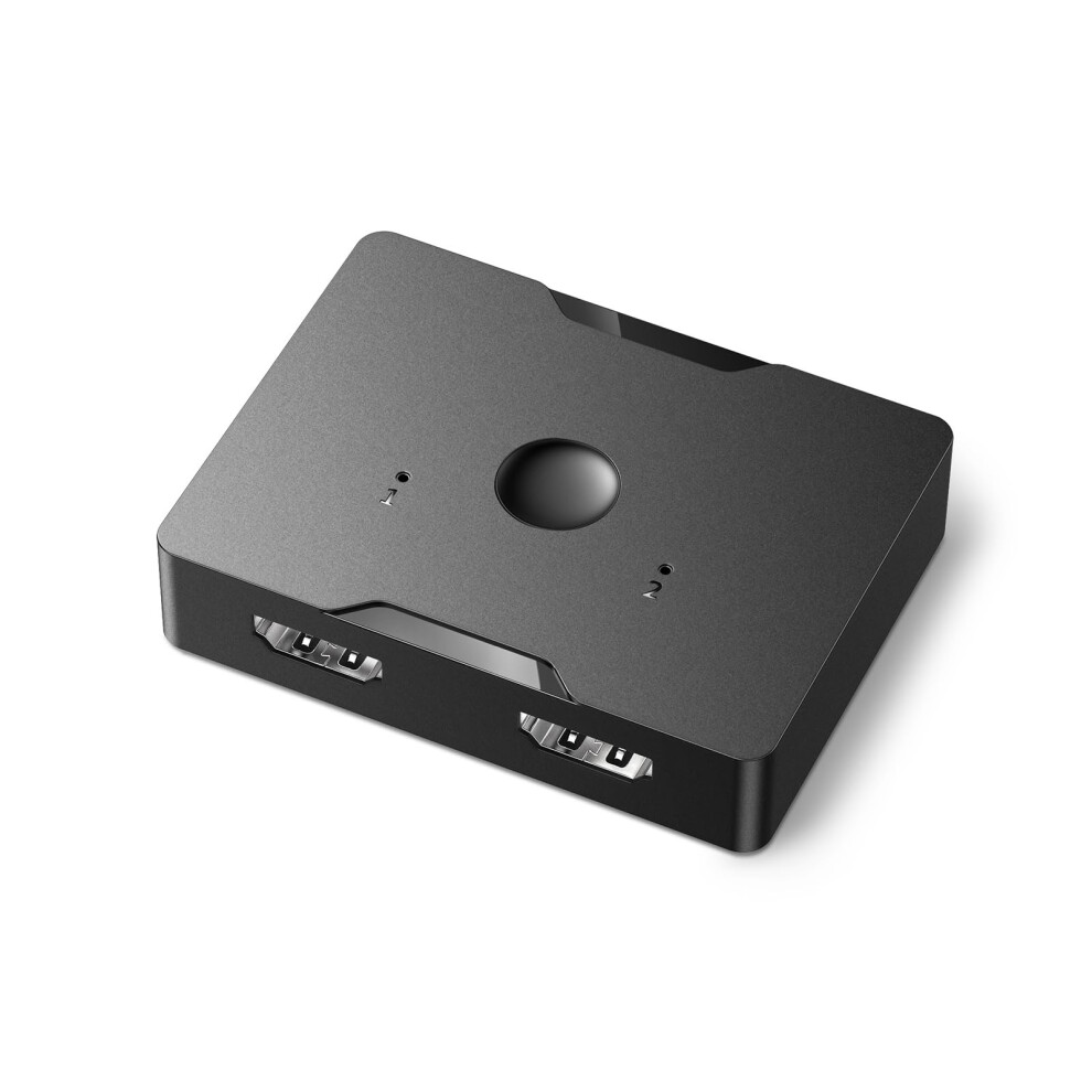 Hdtv Switcher 4K 60Hz Bidirection Hdtv Switcher 1X2/2X1 Adapter Aluminum 2 In 1 Out 1 In 2 Out Splitter For Consoles Ref: 4677 9412369755926