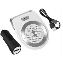 Kit vivavoce Bluetooth per auto per cellulare, connessione multi-dispositivo, vivavoce wireless per auto, lettore musicale con clip per aletta