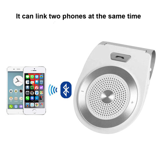 Κιτ αυτοκινήτου Bluetooth handsfree για κινητό τηλέφωνο, σύνδεση πολλαπλών συσκευών, 2