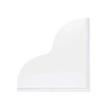 4 x Bath Splash Guards Set Shower Corner Water Blocker