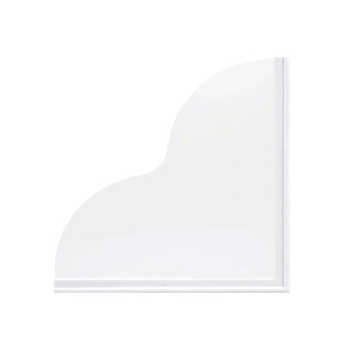 4 x Bath Splash Guards Set Shower Corner Water Blocker