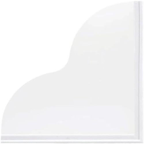 4 x Bath Splash Guards Set Shower Corner Water Blocker 1