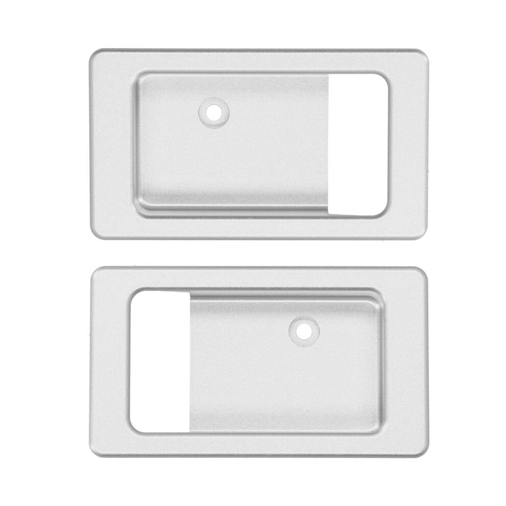 Decoration Cover For Vehicle Interior, Weather Resistant Door Handle Bowl Cover For Land Rover Defender 90 110 130 2004-2018, Aluminum Alloy Splash 9190834062167