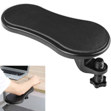 Ergonomisk armlæn til skrivebordet, kølig polstring af memory foam, 180 justering, nem opsætning uden samling, perfekt forbedret komfort i