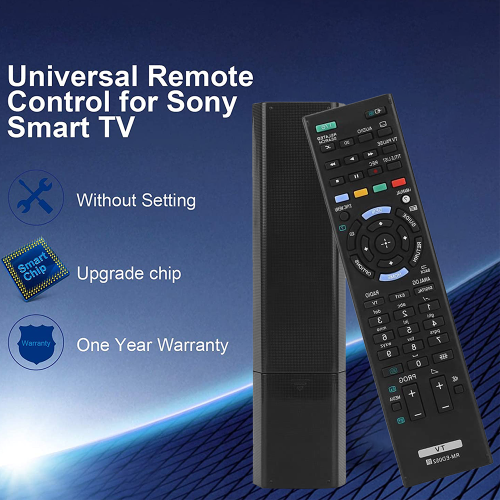 Télécommande universelle pour téléviseurs Sony, construction de qualité, boutons flexibles, réponse rapide, aucune programmation requise, 2