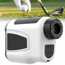 Golf Rangefinder with Slope On/Off, 6X Magnification, 1100Yards Range, 0.1yard Accuracy, Flag Lock Vibration, Legal for Tournament Play 600m