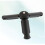 Tripod for Smartphone Camera Mini Desktop Tripod Rubberised 3/4 Inch Thread Black Mittel black 4