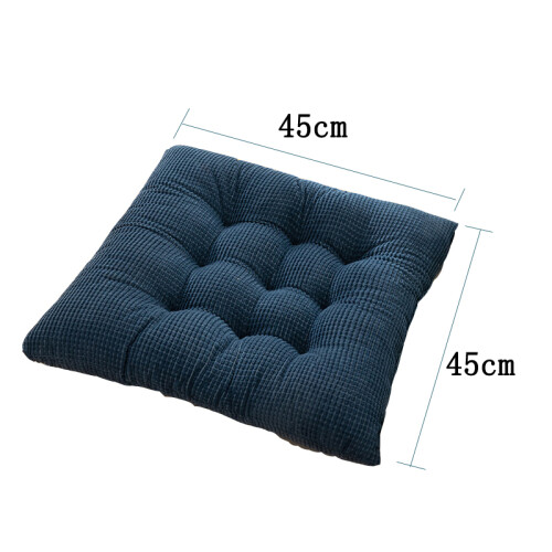 Tufted Design Chair Cushions, Easy Clean, 4 Pack (apple Green) 1