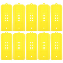 10pcs Queen Rearing Cups Beekeeping Tool Kit for Hive Management Sturdy Protective Cages for Beekeepers Convenient Bee Rearing Equipment