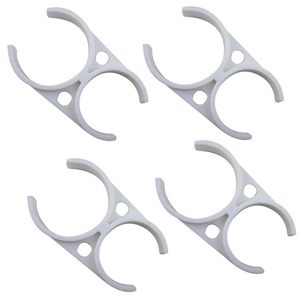 Yzm Clip Clamp Bracket Reverse Osmosis Ro Housing (4, Double Clip Clamp 2.0'X 2.0') 9189345821660