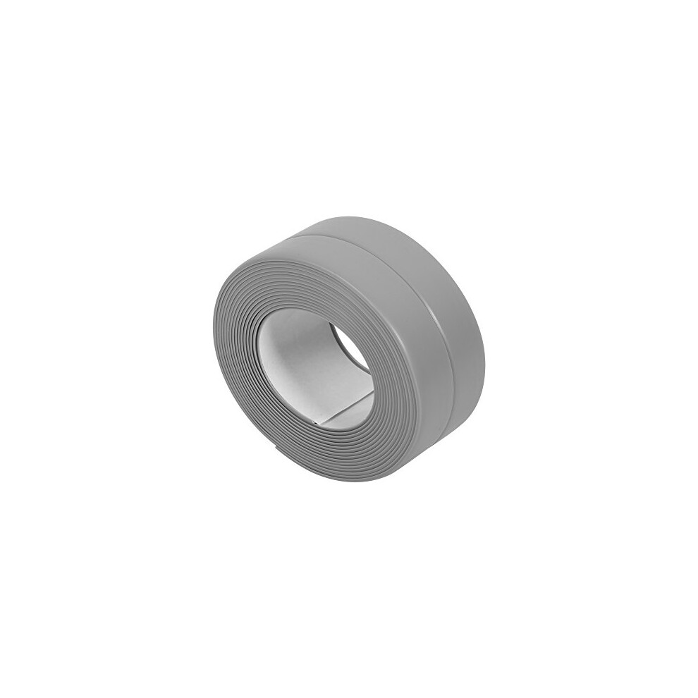 2 Pieces Selfadhesive Sealing Tape, Wall Sealing Tape, Bathroom Sealing Tape, For Bathtub/Kitchen/Toilet, Grey, 38 Mm X 3.2 M 9412369733467