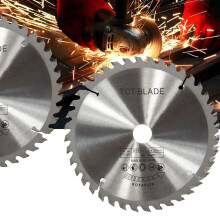 Precision Cutting Disc, Circular Saw Blade for Copper Iron, Robust Construction with Non-Stick Coating, 165mm Diameter Multifunctional Tungsten