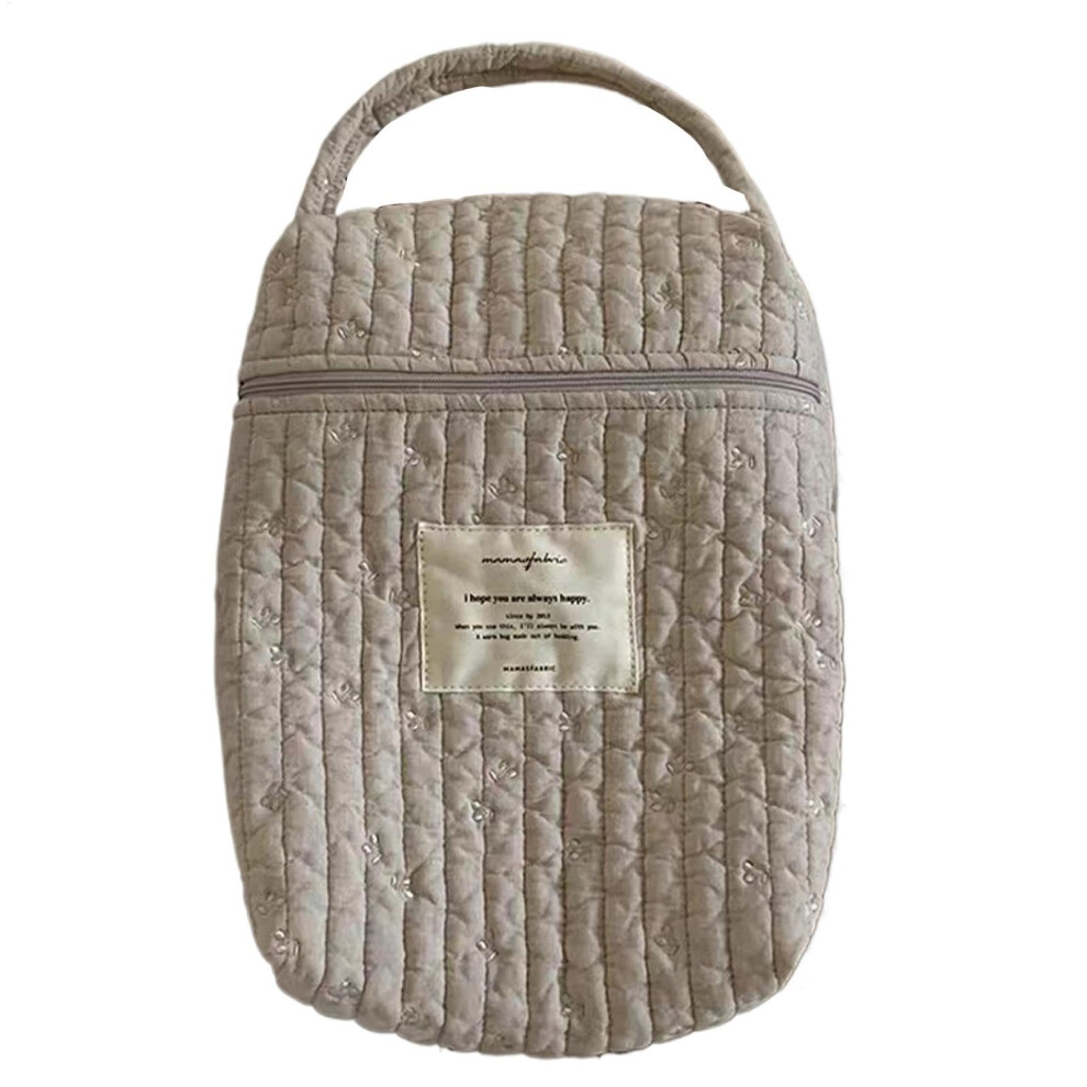 Nappy Caddy Organiser, Diaper Bag for Nappy  Nursery Cotton Diaper Bag