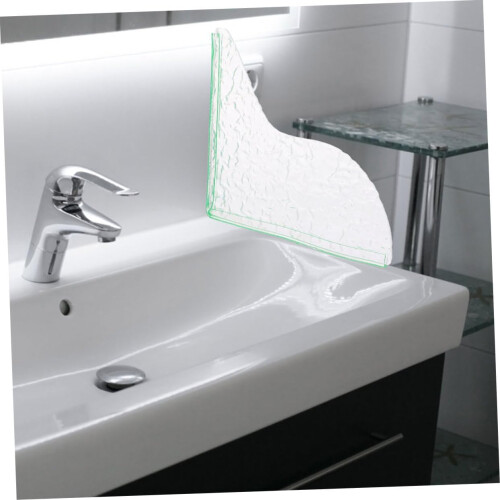 sink splash guard, kitchen faucet splash guard, bathroom splash guard 2