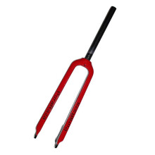 26inch MTB fork 3K full carbon disc brake rigid 11/8'' black