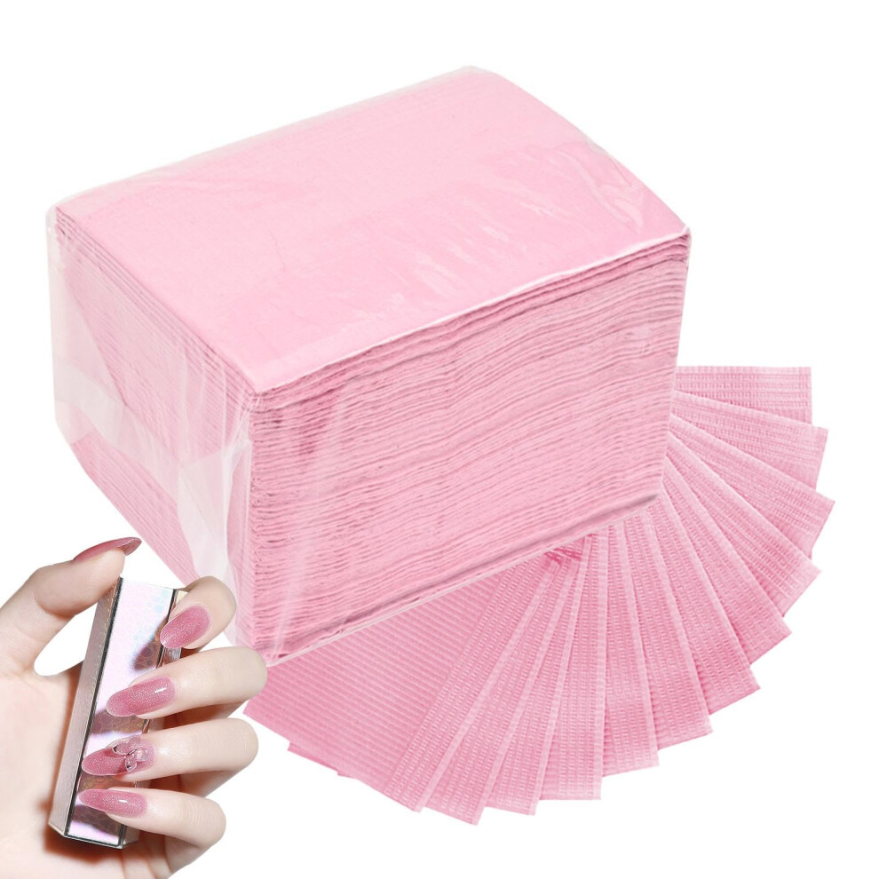 Nail Tech Paper Towel, 50 Sheets Disposable, Nail Cleaning Mat, Nail Art