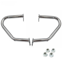 Motorcycle Engine Crash Bar Protector For Bonneville T100 T120 Thruxton 1200 R Street Cup Twin Bonneville Bobber 2017 2018 2019 Silver