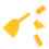 1Pc Honey Scraper Tool Yellow Honey Collector for Beekeeping Essential 3