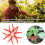 Grafting Clips, 100PCS Reusable Round Fixing Rings, Gardening Tools 2