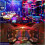 Disco Light, LED ThreeHole Dance Table Lamp DJ Party MultiPattern (White) 5