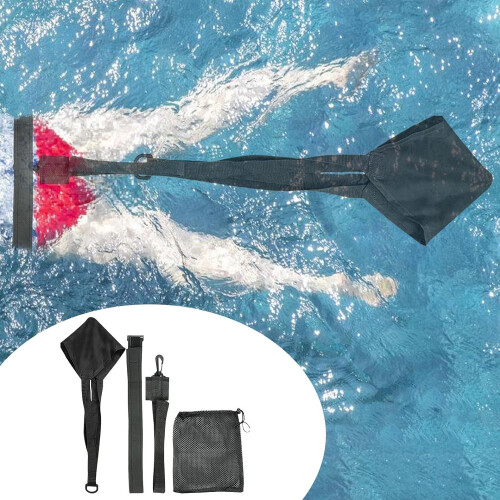 Swimming Parachute Resistor, Pool Swimming Belt Exercise Trainer 1