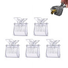 Queen Catcher Clip, Queen Bee Clip, Clear Plastic Cage Clips, Bee Catchers (1pcs)