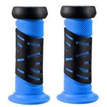 1 pair of universal bicycle grips for kids, made of soft rubber, nonslip.