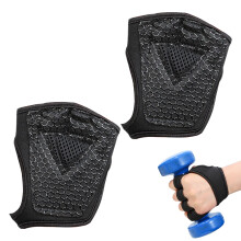 Gymnastics gloves for women, padded breathable halffinger gloves Training gear