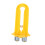 Beehive Frame Wire Cable Tensioner 1 Tool Beekeeping Orange Plastic Handle Metal Wheels 13cm 1