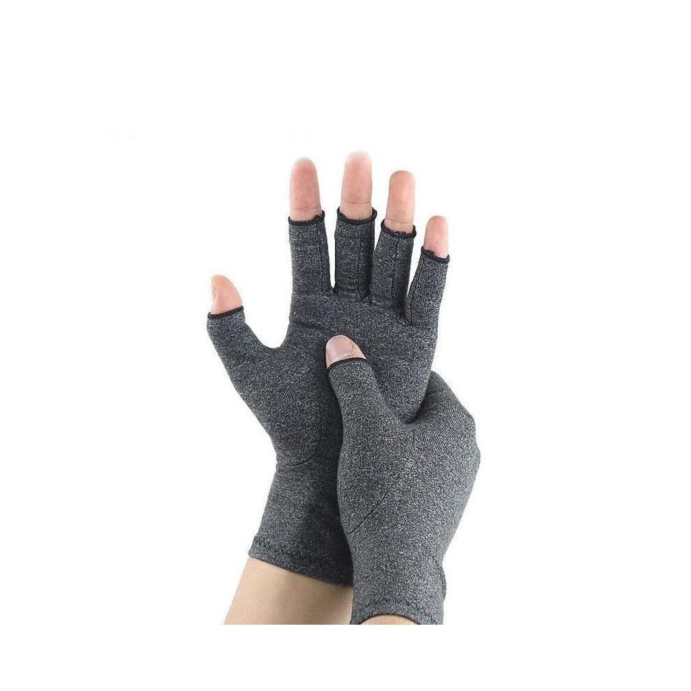 Gray Arthritis Gloves, Compression Arthritis Gloves Anti, Gloves Provide Arthritic Joint Pain Relief Symptoms (, M)