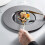 30.5 cm black dinner plate, set of 6 modern ceramic tableware, stackable B standard size. 2