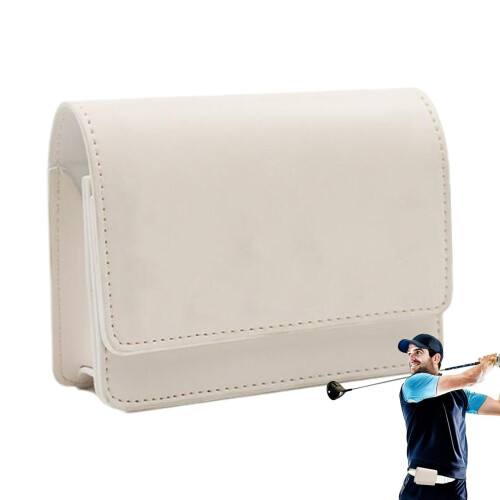 Rangefinder Casse – Protective Golf Case With Hard Shell  Compact Storage  Durable Carry Case White
