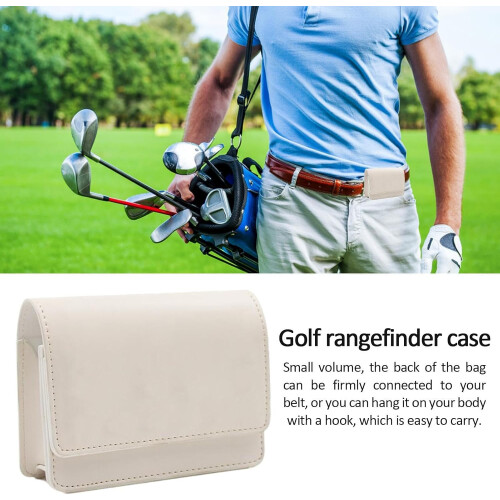 Rangefinder Casse – Protective Golf Case With Hard Shell  Compact Storage  Durable Carry Case White 2