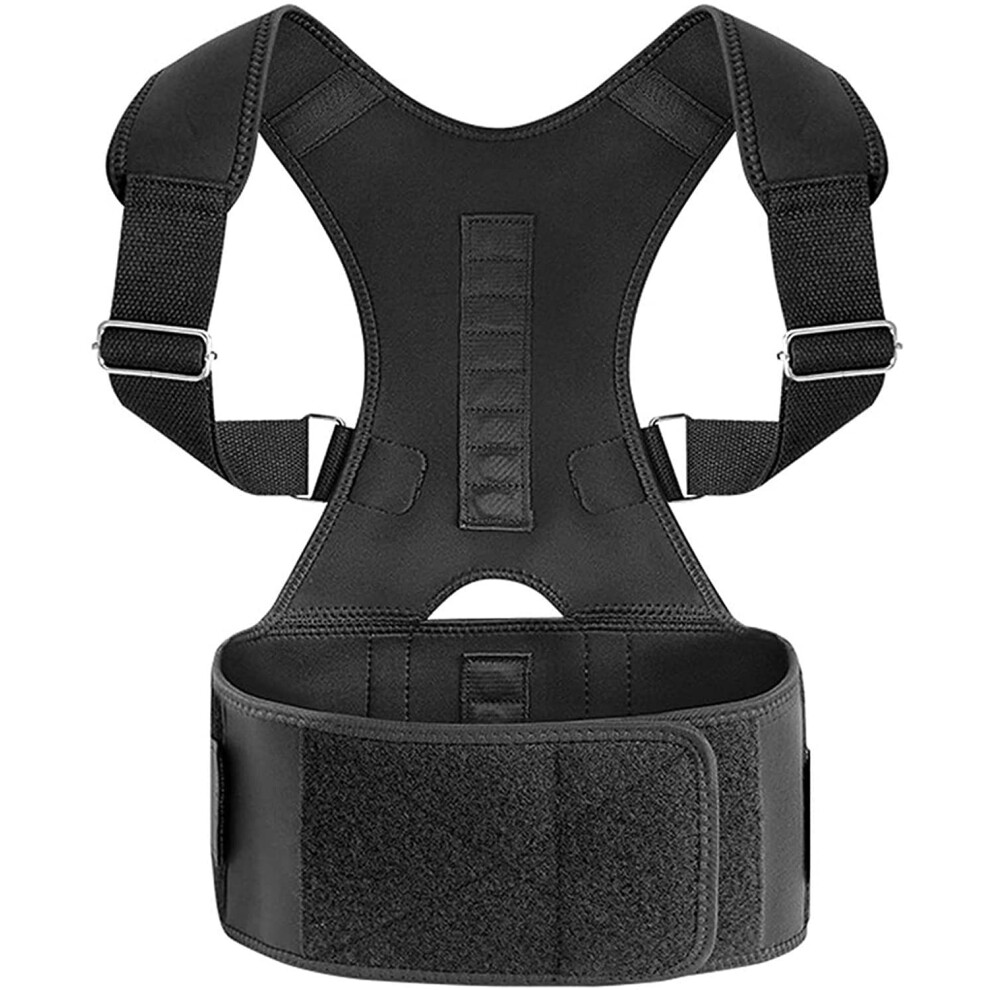 Posture Corrector with 12 Magnets â Adjustable, Breathable Shoulder Strap (Size XX)
