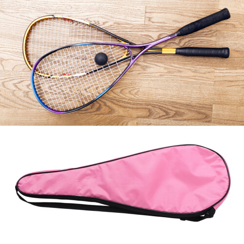 Squashschläger-Hülle, leicht, gepolstert,