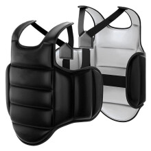 Body Karate Chest Vest For Kicking Mma Boxing Martial Arts Equipment Wtf Armor Uniform For Taekwondo Target K0p4 Training Black S Sheight 120140cm