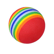 Sponge Golf Balls Set of 10 Ideal for Indoor Swing Practice Without Damage Red