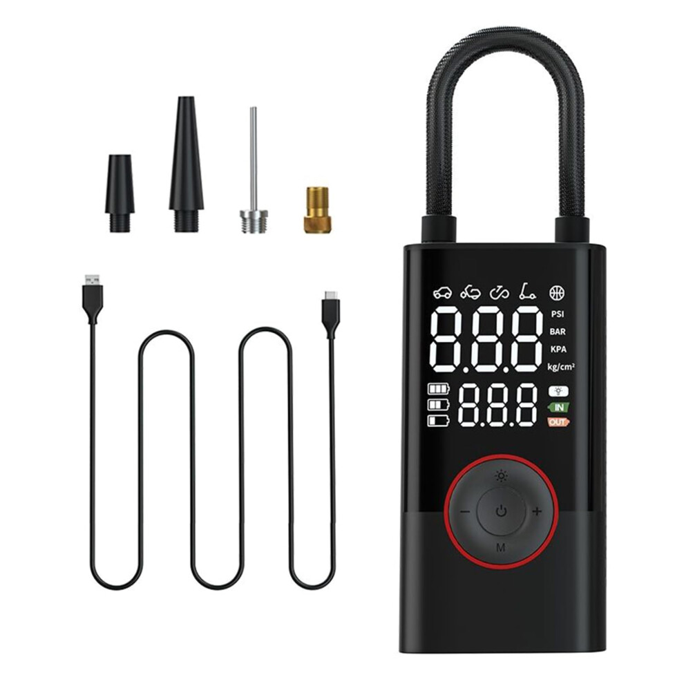 Efficiency Vehicle Starting Device Digital Tire Inflator Air Compressor Pumps For Accurate Pressure Control 9189345825514