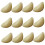 Artificial Garlic Cloves Simulation, Vegetable Decoration Model PVC Pack of 12 1