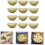 Artificial Garlic Cloves Simulation, Vegetable Decoration Model PVC Pack of 12 4
