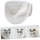 Cat Muzzle for Grooming, Clear Face Mask, Cleaning Accessories 4