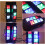 Disco Light, Mini 8 * 10W LED Shake Head DJ Stage Light RGBW DMX512 5