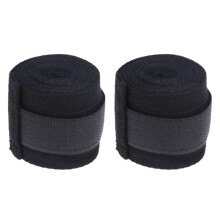 2 Pc 2.5M Eslatic Cotton Sports Strap Boxing Bandage for Muay Thai Taekwondo Hand Gloves Wraps