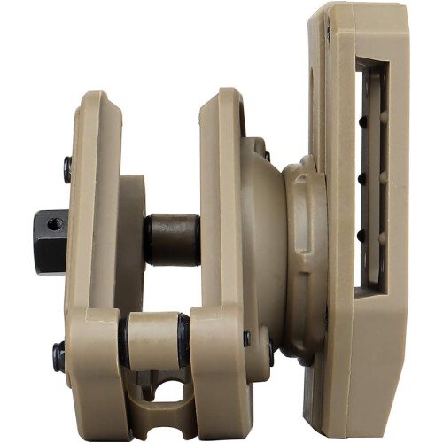 Tactical Rotatable Speed Loader Mount Belt Clip Adjustment Speed Competition Shooting Mag Holder 2