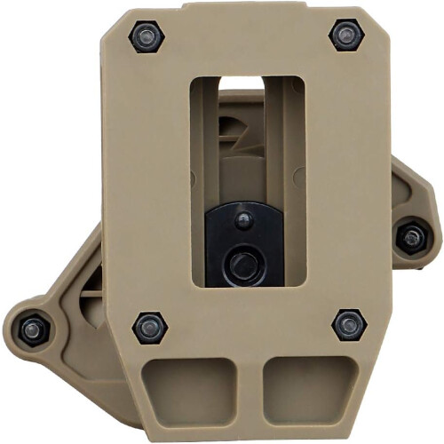 Tactical Rotatable Speed Loader Mount Belt Clip Adjustment Speed Competition Shooting Mag Holder 1