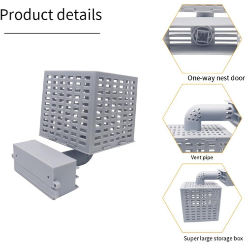 Bee Hive Tool Automatic Bee Divider Prevent Escaping Bees Remove Male Bee Beekeeper Tools Beehive Accessories 2