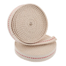 2rolls Flat Cotton Wick for Kerosene Lamps Replacement Wicks for Oil Burners and Lanterns Cotton Wide Meters Per Pack 100.00X0.90X0.20CM Modern