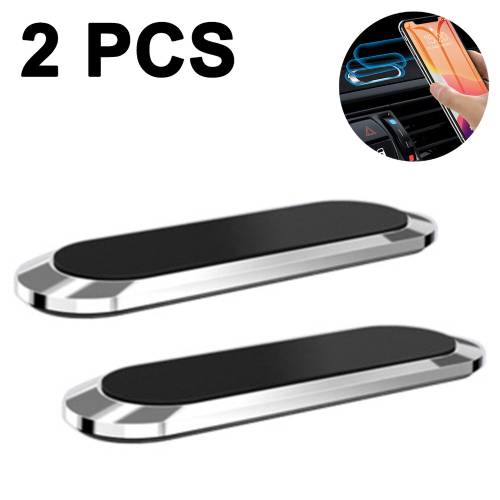 Universal Magnetic Phone Mount, Secure Hold Strong Magnetic Attraction Using 6 N5 Magnets, Long Strip Design Ensures Stability On Rough Roads Durable 9190834915616