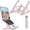 Support pour ordinateur portable réglable, construction robuste, rangement facile, design pratique. Construction durable pour une posture saine, 1