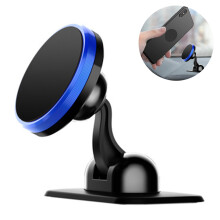 Geavanceerde magnetische telefoonhouder: universele autohouder, draagbaar ontwerp, 360 graden draaibaar, dashboardmontage, sterke magnetische